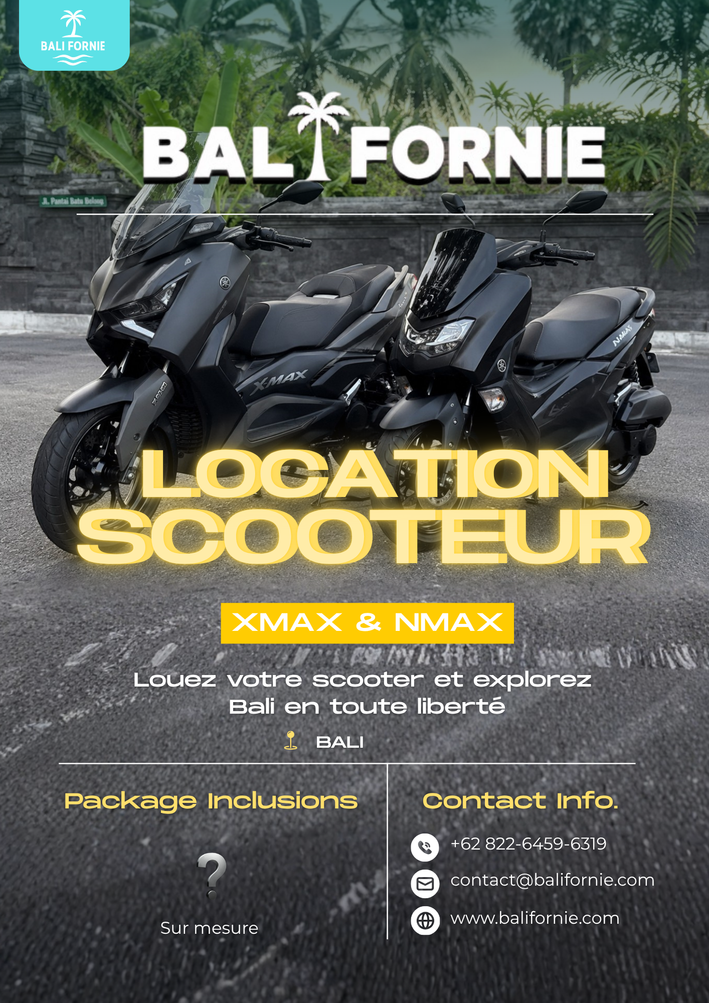 LOCATION DE SCOOTER
