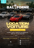 LOCATION DE VOITURE
